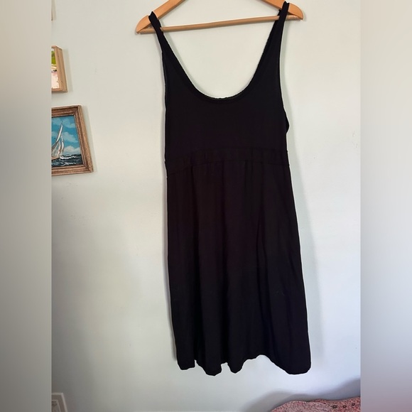 Casual Jersey black sleeveless dress - Picture 8 of 8